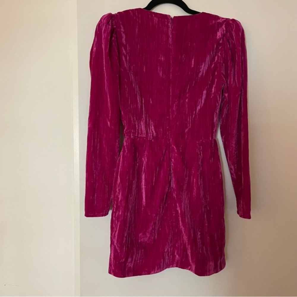 Lovers and Friends Cace‎ Mini Dress Magenta Pink XXS - Picture 5 of 7